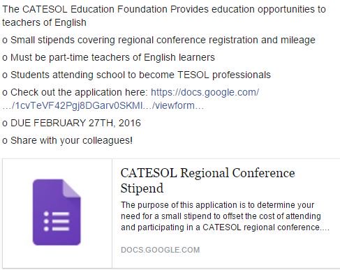 CPP_TESOL_CLUB's tweet image. To English Teachers! Check this out! docs.google.com/forms/d/1cvTeV…
