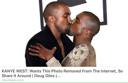 rfosson09's tweet image. @kanyewest @bravotv #zesus is #inlove with #himself 😂