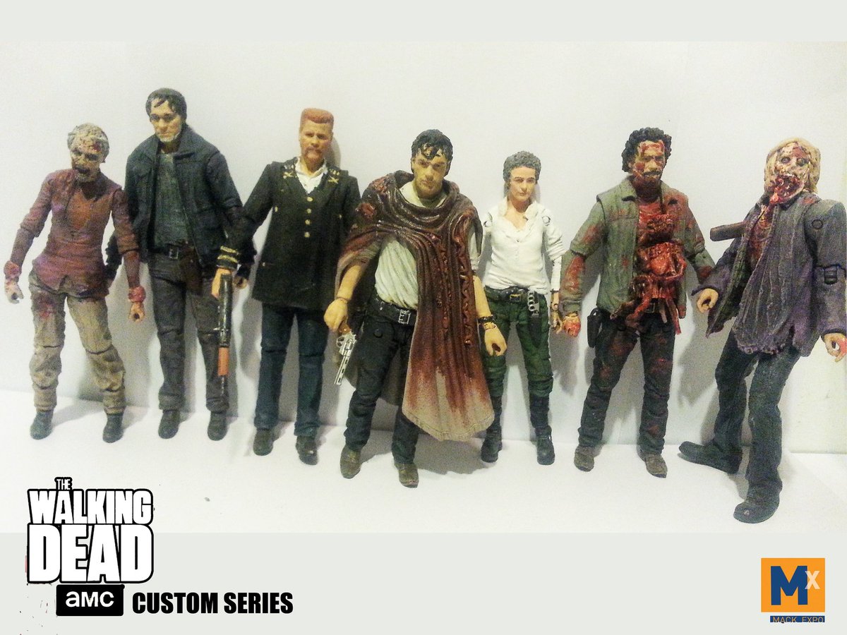 custom walking dead figures