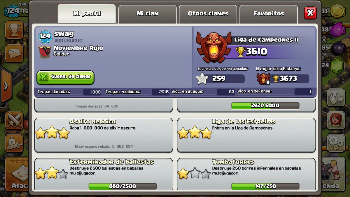 Tuneradicto69's tweet photo. 3 millones elixir oscuro robados!!! #CoCFarming #AporLosReyes30
 #Th9MAX https://t.co/ZQ7cMVS6KM