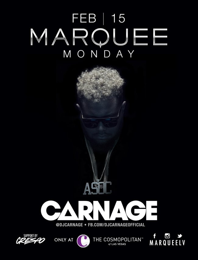 christypiink's tweet photo. @djcarnage Doing what he does best! @marqueelv see you there tomorrow night 😘💜 #carnage #marqueelv #vegas https://t.co/AoD6MfKGm7