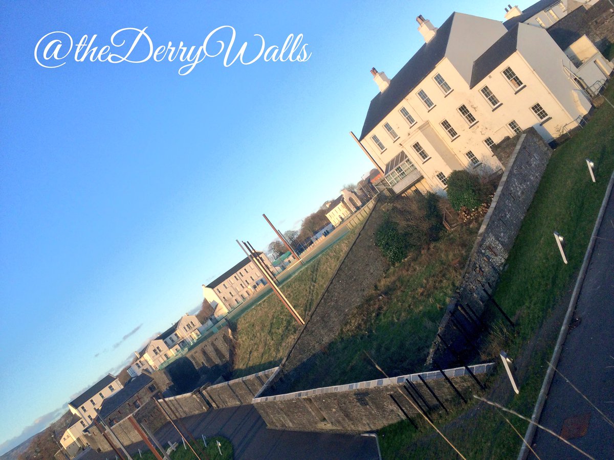 The Barrack Master's house &amp; SW Bastion of Ebrington Star Fort #fortifications #history