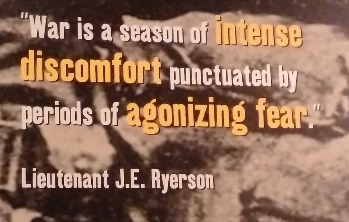 pmcnaug's tweet photo. Went to War Museum in Ottawa today. Very telling quote. https://t.co/ATi1ZFeovd