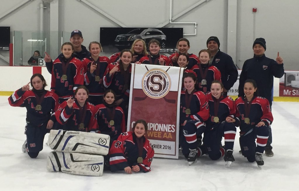MassConnUnited's tweet photo. #12Red captures the flag @SherbrookeNationals! #NEJFGirlsRock https://t.co/oq1kLZWj5T