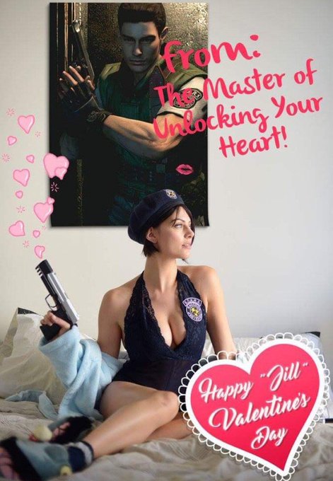Happy Jill Valentine's Day! Homegirl @juliavoth did an incredible photoshoot! Check it out! https://t