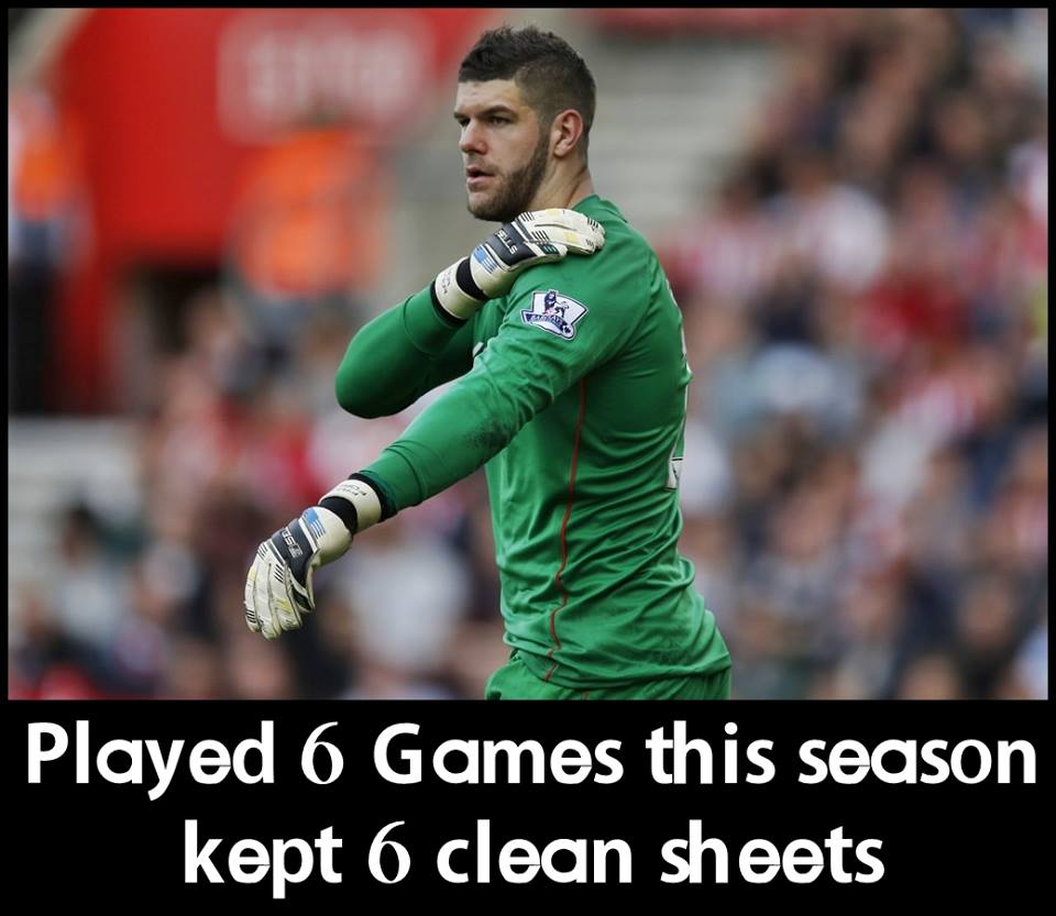Trolling_FC's tweet photo. Fraser Forster be like : " Concede a Goal , Pffft What is that?" https://t.co/Ey2VBOHYtv