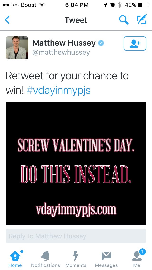 BeaCarreno's tweet photo. @matthewhussey  #VDayInMyPjs #MhRetreat https://t.co/L6s0VgUEU9