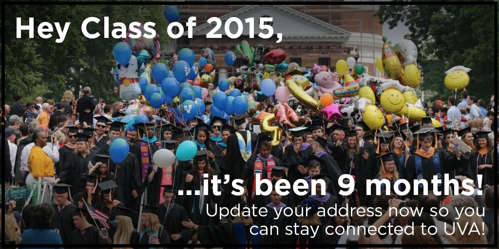 uva2015's tweet photo. Hey #UVA15, win $$$ or free basketball tickets by updating your address now:  https://t.co/ms1Nh7b7ub https://t.co/H6YIeUbKau