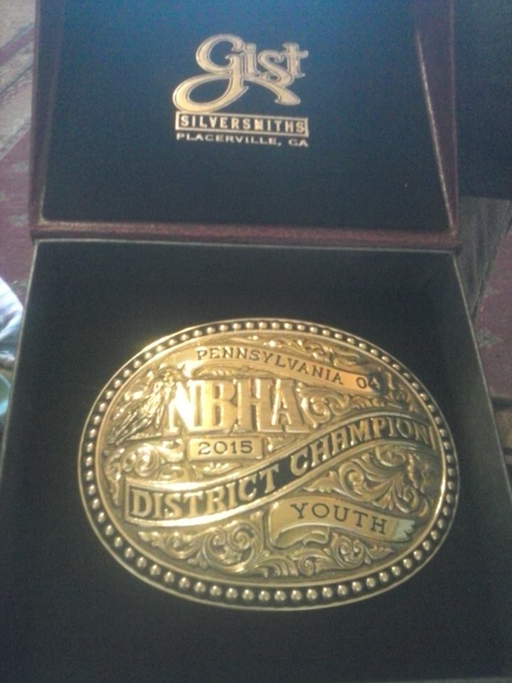 HMearkle's tweet photo. So proud of my beast Sunny(Docs Eternal Dude)thank you @GistSilver 4 going approve and beyond on our buckles! #NBHA https://t.co/5VdzAyf427