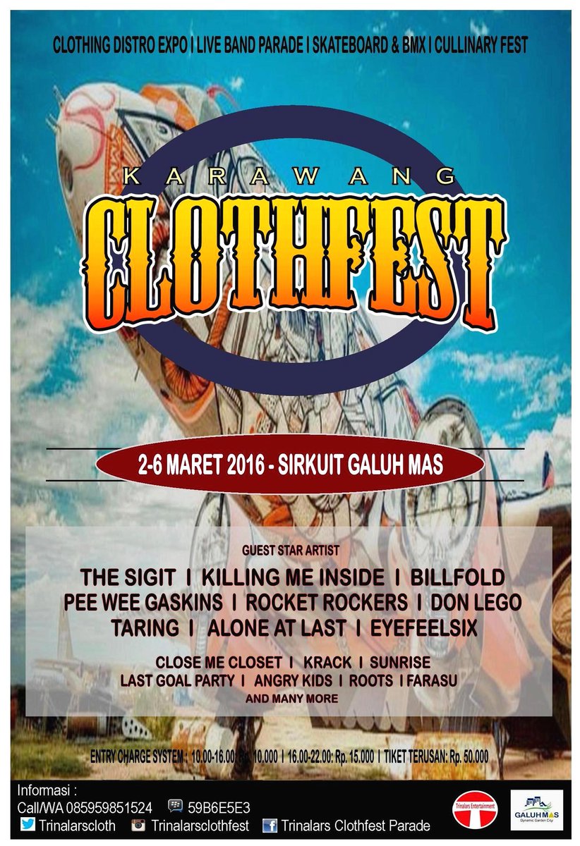 Come joint KARAWANG CLOTHFEST 2-6 Mar 2016. Call/WA 085959851524 <a href="/maggotstore/">MAGGOT</a> @NotHumanApparel <a href="/USBESTCo/">USBEST CO.</a>