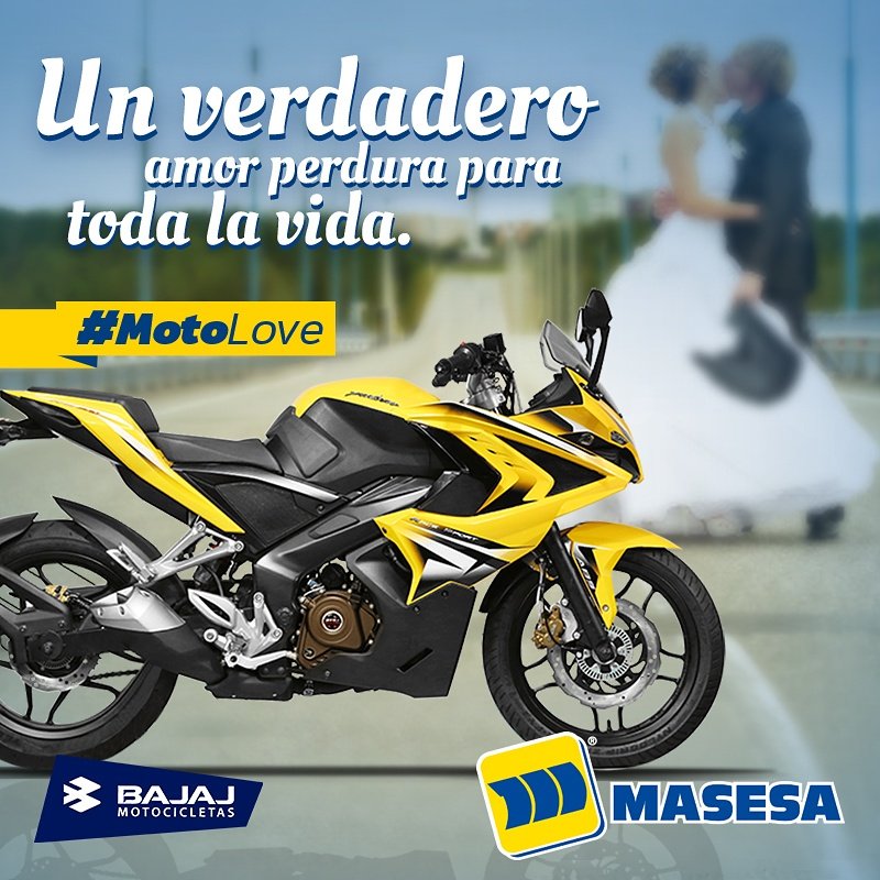 masesamotos's tweet image. El verdadero amor es la satisfacción de hacer feliz a alguien más. #MotoLove #MasesaMotos #Pulsar200RS