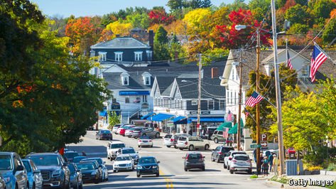TheEconomist's tweet photo. What happens when enough Americans move to a single state to exert political influence? https://t.co/mV9XjWtOQb https://t.co/YXRNTI6GA2