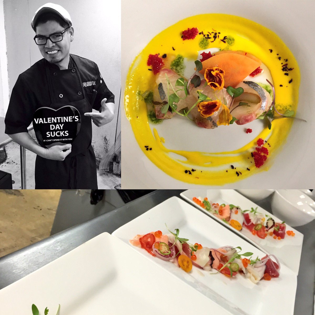 SoyChefAmaya's tweet photo. All weekend serving awesome food to hungry-horny couples 😅 @SoyChefAmaya  ... https://t.co/z7lUosNZ77