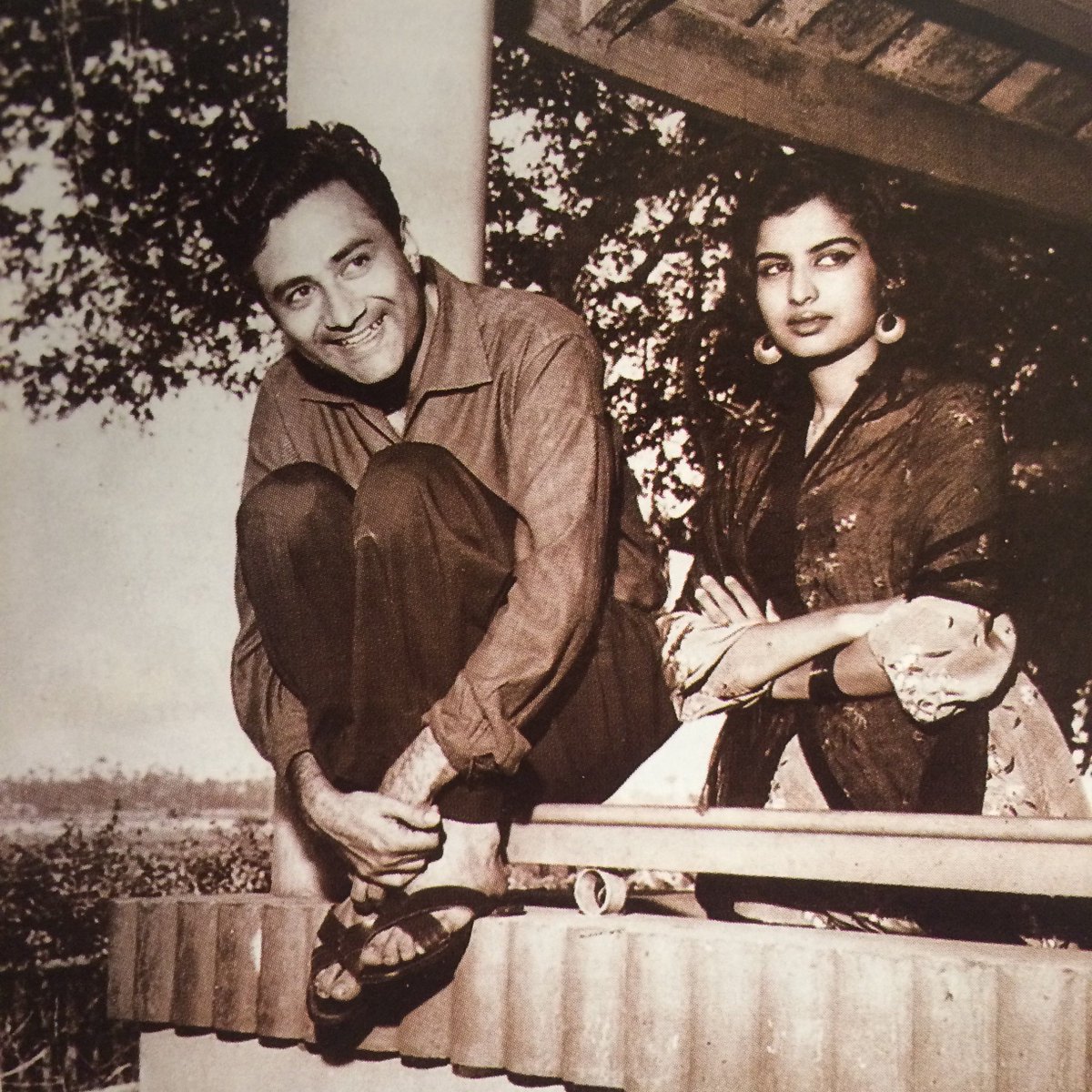 He defined Dashing for me - DevAnand and Kalpana Kartik. From  bhawanasomaaya&#039;s The Story So Far. Photooftheday | Anupama Chopra |  Scoopnest