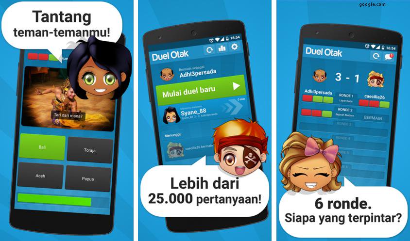 Habis makan siang drpd ngantuk, coba main game ini deh. Duel Otak, tantang teman kamu yuk :D
