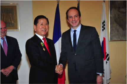 Congratulations to ICAO President and NACF Chairman Wonbyung Choi, the latest recipient of the Merit Agricole medal.