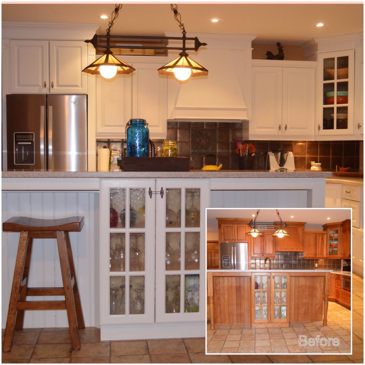 Valentine's Day renos #designed4organizing #homesense #houseandhome #kitchenrenos #lovedesign #houzz