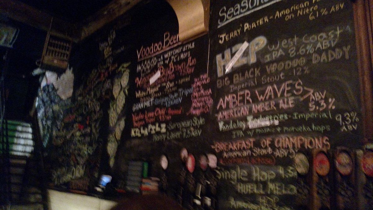 15DaysofDave's tweet image. Voodoo Brewery of Meadville... In Homestead with Mingle, Haller and Ed. Sunday beers are best beers.