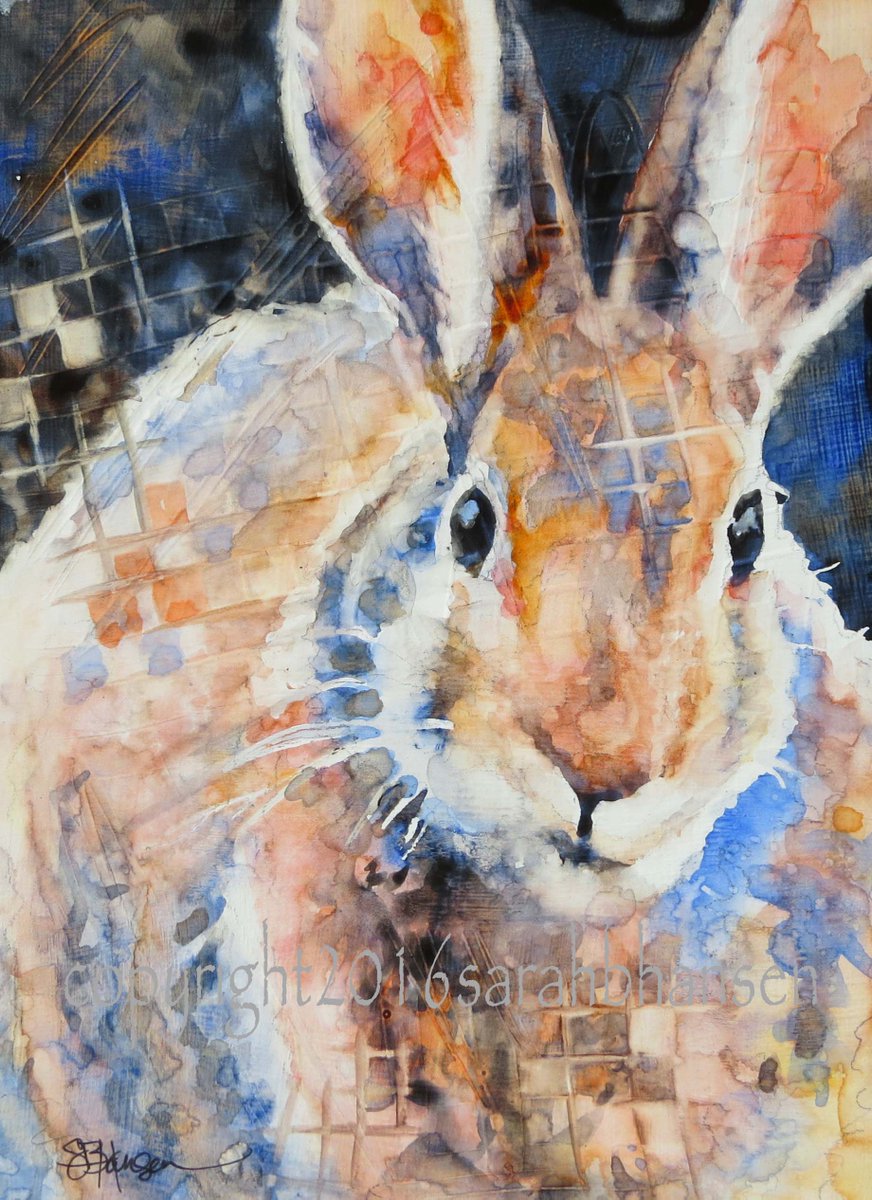 SbhansenART's tweet photo. New Work! https://t.co/chaCJfL3V9 #rabbit, #watercolor, #art, #fineart #nature #bunny  #spring https://t.co/EFl0cYuzOZ