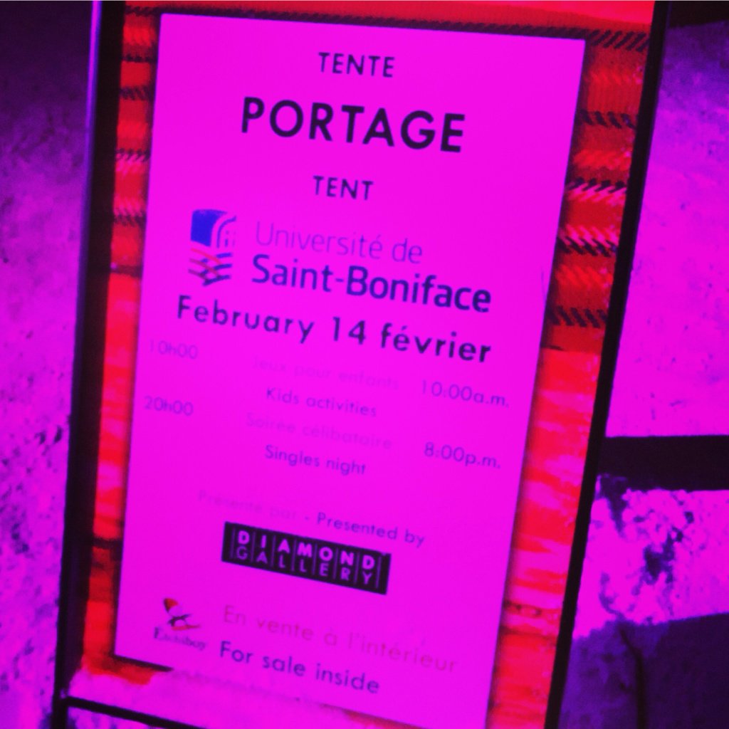 DiamondGallery2's tweet photo. Countdown is on folks! @FDVoyageur Singles Night starts at 8pm with @tim_co_op #BeCupid #SoyezCupidon #heho https://t.co/V3lulWStIO