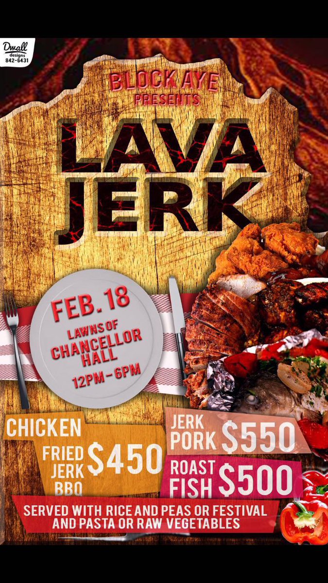 UWIMona_HumEdu's tweet photo. #LavaJerk is this Thursday! Show our friends over @Chancellor_Hall support then swing by N1 for #ProtojeAtHumEdu https://t.co/3apdQoNjim