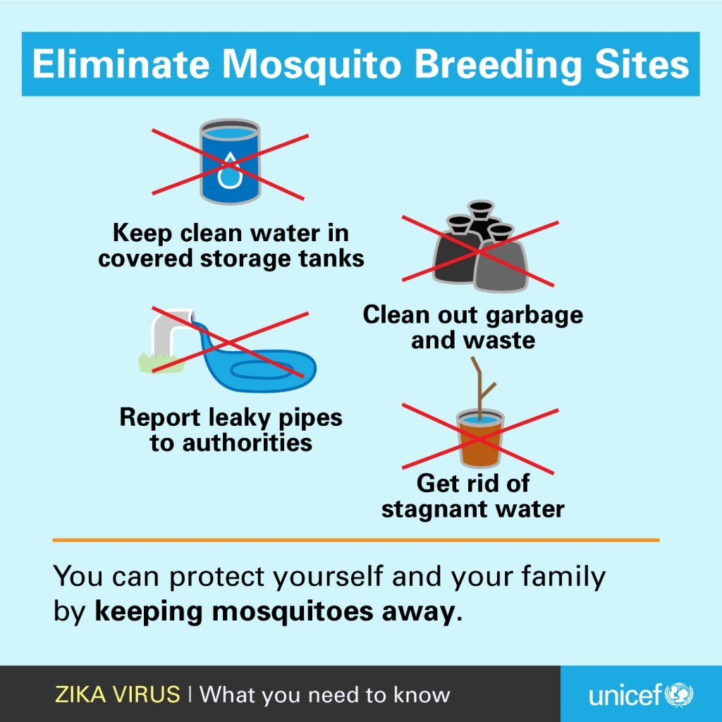 UNICEF's tweet photo. How can I protect myself from #ZikaVirus? What you need to know: https://t.co/sc1N8oFd79 https://t.co/GpjyWfNEZF