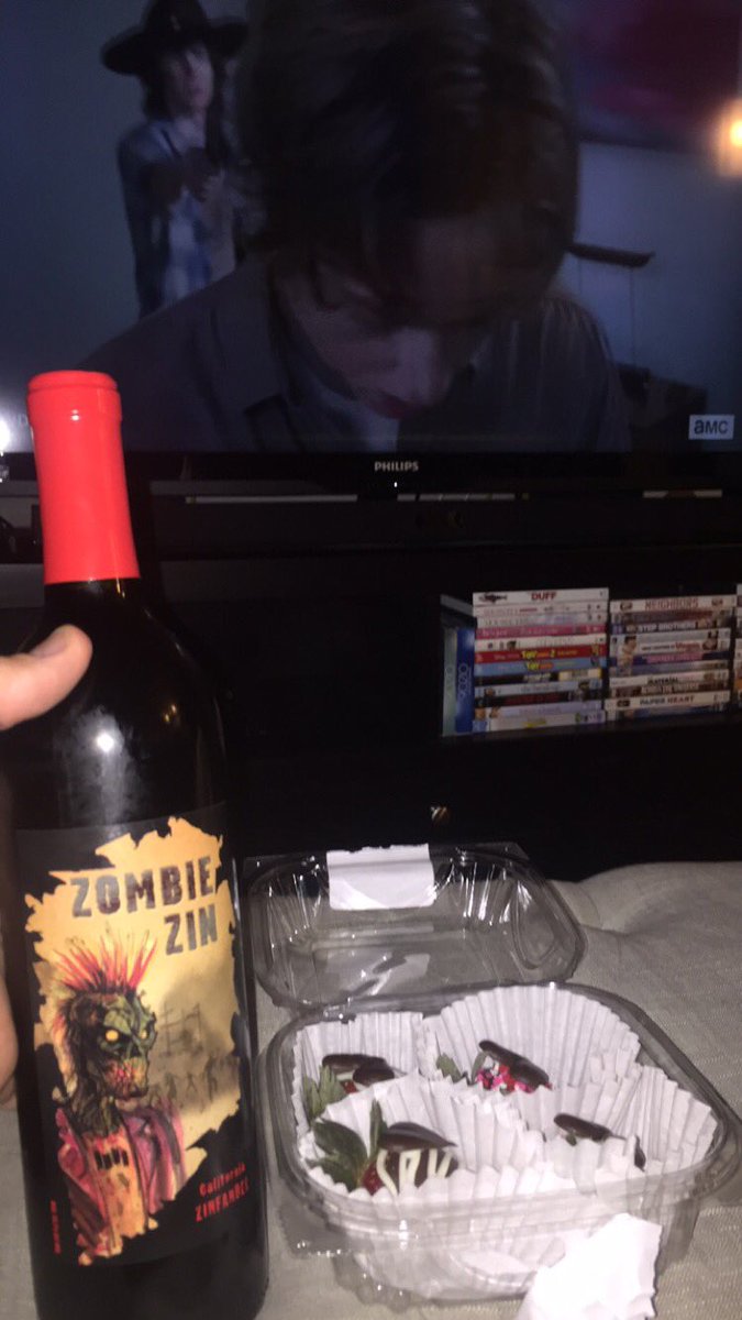 tclarksays's tweet photo. @WalkingDead_AMC got the necessities for #TWD and #HappyValentinesDay #zombiezin https://t.co/wMonRkMzWW