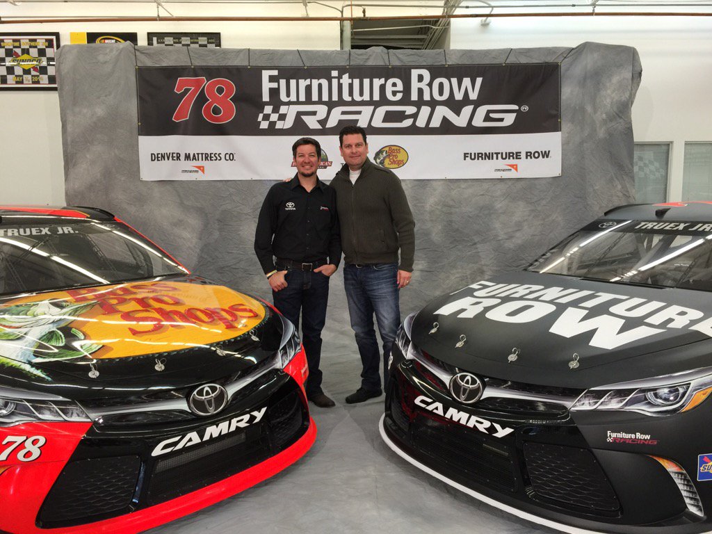 arranandersen's tweet photo. @MartinTruex_Jr and @FR78Racing have teamed up @ToyotaRacing and  @JoeGibbsRacing  The story on @DenverChannel 10:35 https://t.co/8RoY7GorSR