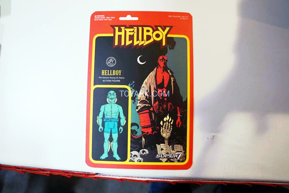 j_3_h's tweet photo. I been vocal about wanting @super7store @FunkoReAction #Hellboy figs to go with @warpotoys #LegendsOfCthulhu line https://t.co/zN3nZgiyle