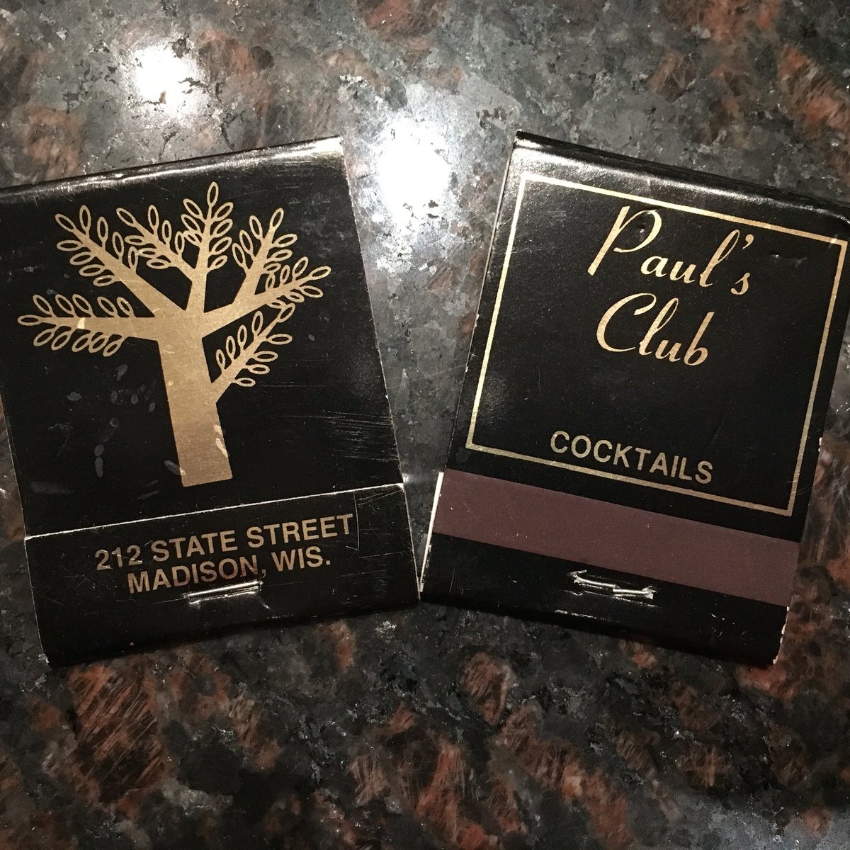ShaneTilston's tweet photo. Just came across a couple of mementos from my visit to Madison. #originallocation #bigtree @mixography https://t.co/MOlHPWOOV7
