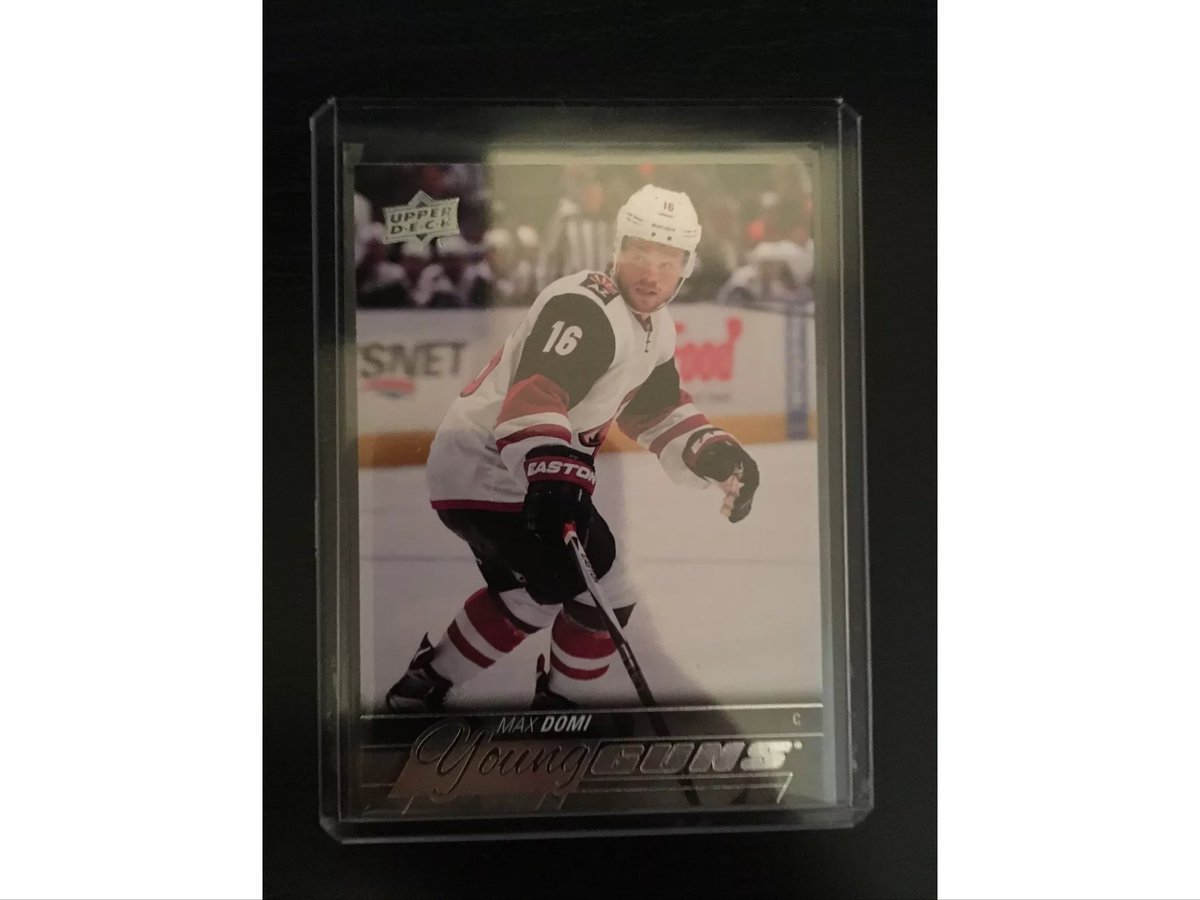jeff_thegreat1's tweet photo. A few more additions to my sons Max Domi PC (: I think he has a case of #CardAddiction like his dad lmao https://t.co/2HXDqQ3tmF