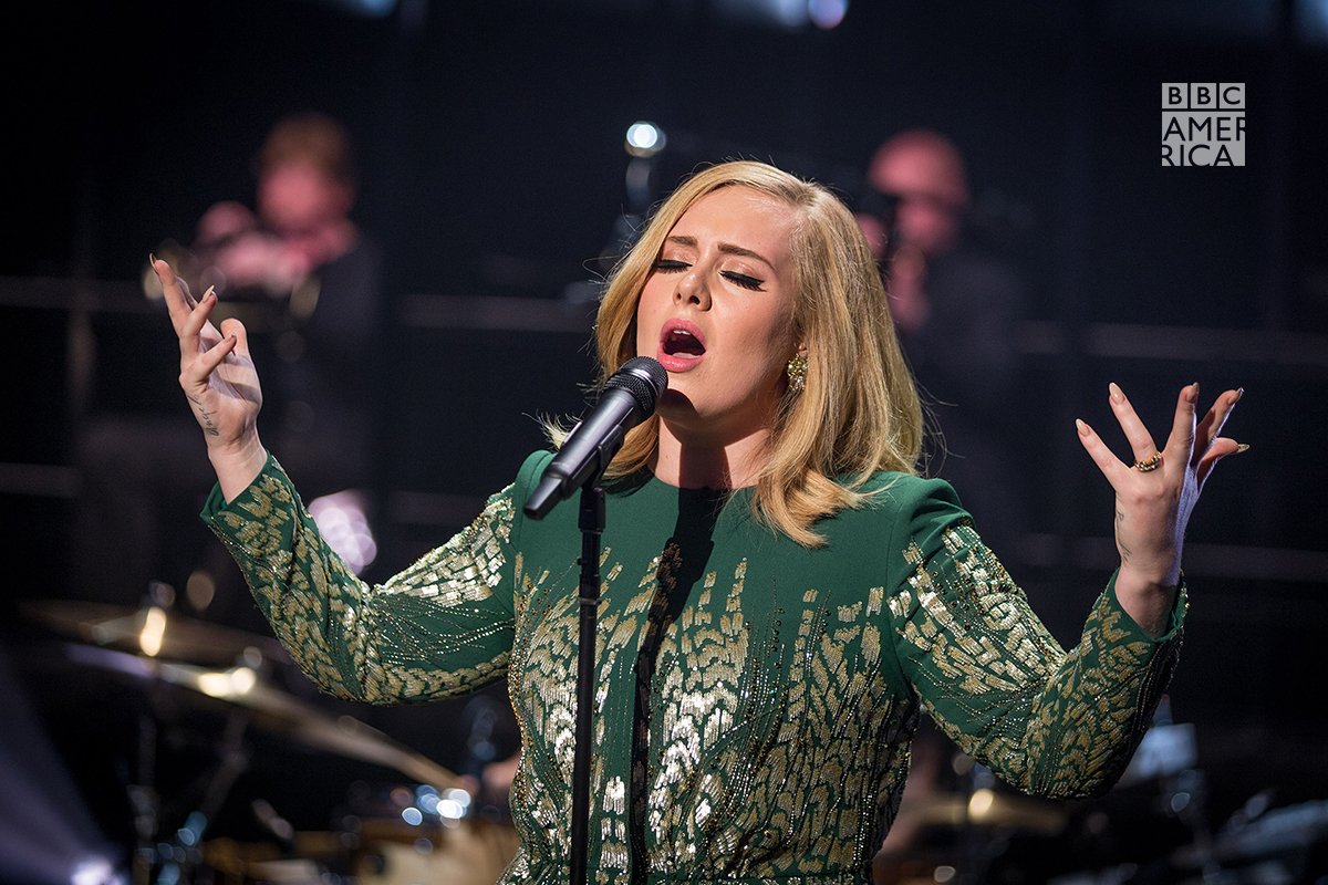 BBCAMERICA's tweet image. Hello? It's time! 

#AdeleLive is starting NOW on @BBCAMERICA!