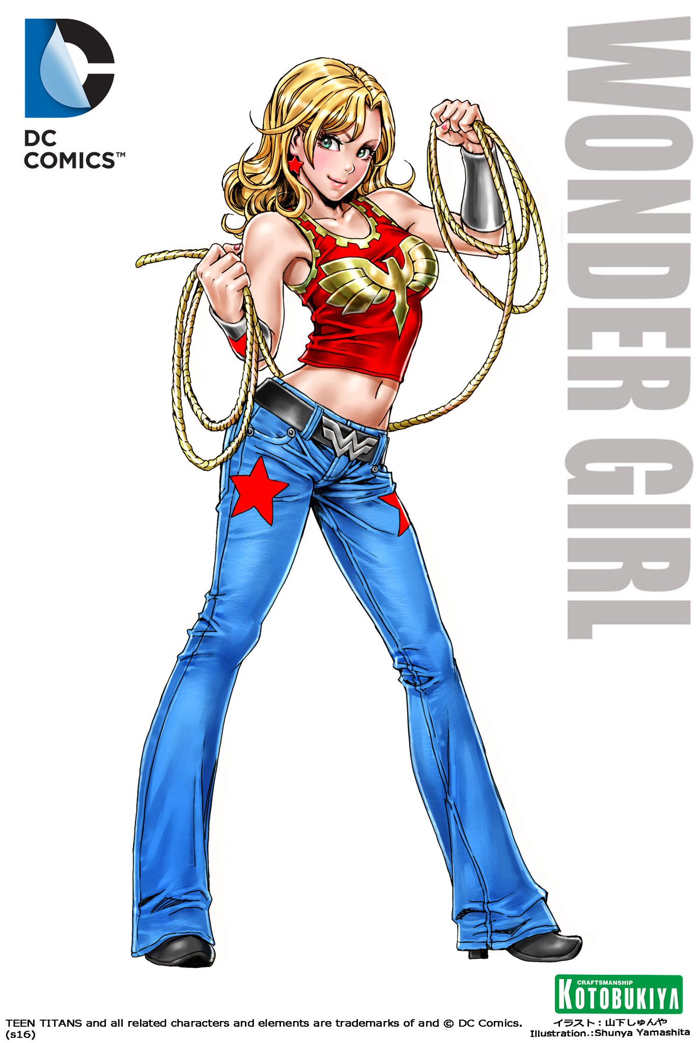 ■コトブキヤ DC COMICS 美少女 1/7 ワンダーウーマン 山下しゅんや DC COMICS美少女 ワンダーウーマン – BISHOUJO SERIES OFFICIAL