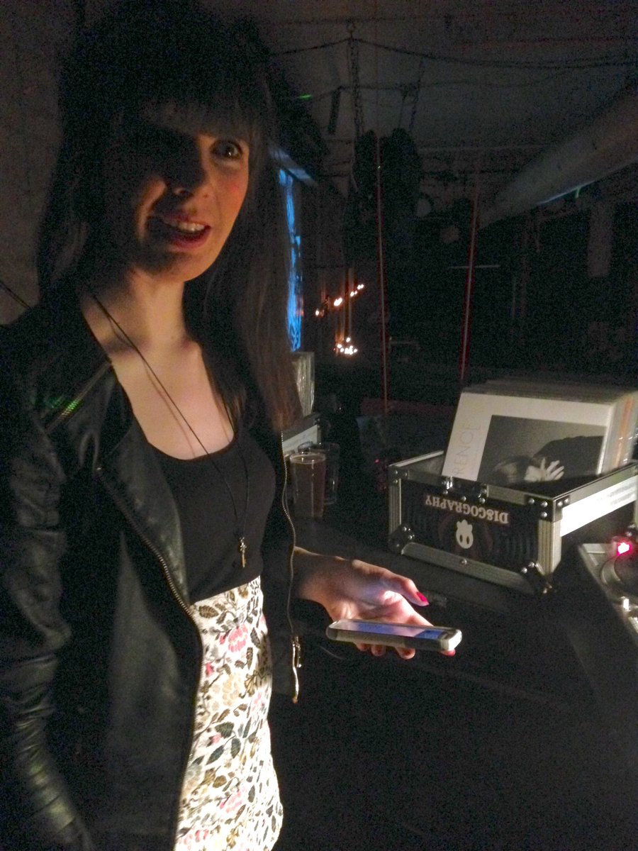 discographydjs's tweet photo. #Discography48 is
underway @BaltimoreMMXI
& @ihearthamilton is
DJing her heart out!
#SeeWhatIDidThere?! https://t.co/7UFB3RmiHH
