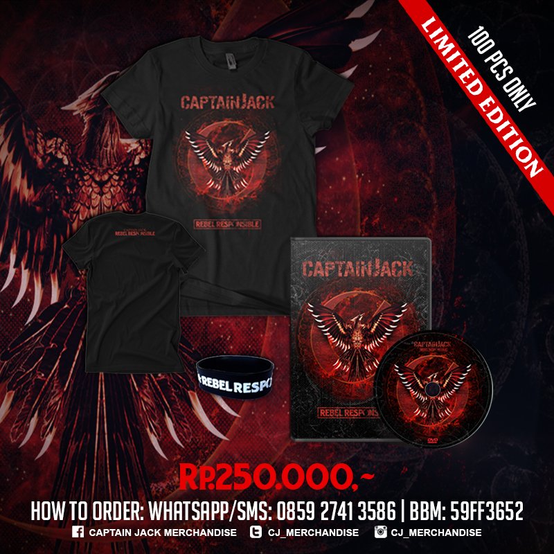 Ready Stock! Boxset DVD Rebel Responsible! Yang blm punya silahlan lsg di order aja :) *stock terbatas