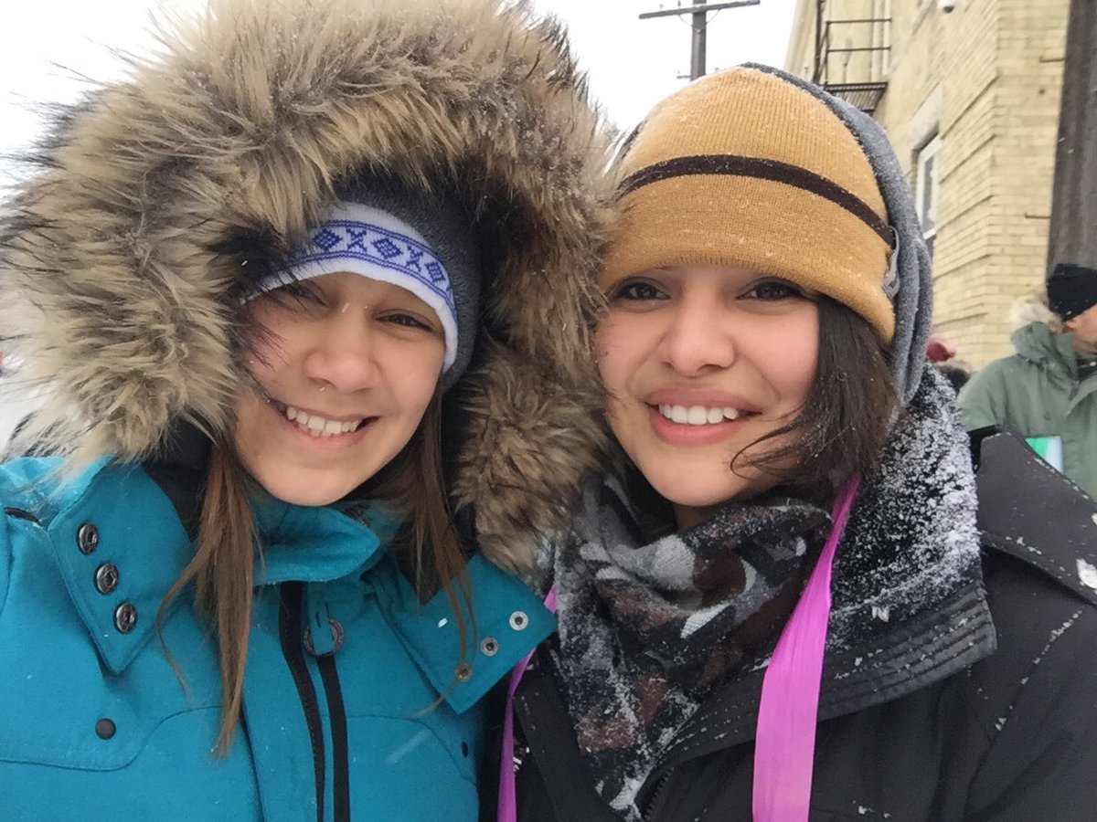 Erica from <a href="/CBCUnreserved/">Unreserved</a> on Walk of Murdered &amp; Missing Women in #Winnipeg #MMIW many woman missing