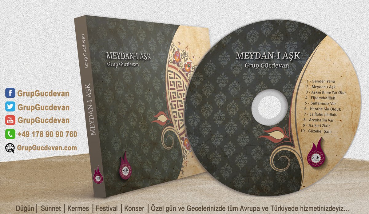 Sonunda Albümümüz sizlerin beğenisinde…
Tüm Semerkand İletişim Merkezlerinde…

Sayfamız -> facebook.com/GrupGucdevan