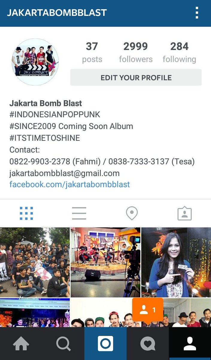 Jakarta Bomb Blast on instagram.
Yu follow biar makin cute 😙