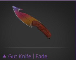 Weitoostrong's tweet photo. Follow and RT for a chance to win this knife! This is a FN Gut Knife Fade! https://t.co/B7JqqJ0Z7k