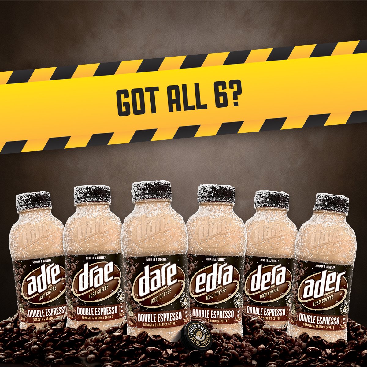 Collect all 6 jumbled Dare bottles for a chance to win. on.fb.me/1PW74sk. T&C's on.fb.me/1Qgg9ye