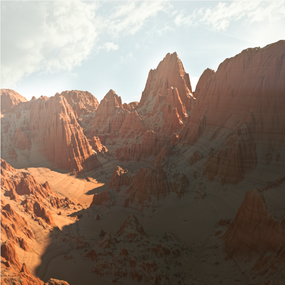 "Canyon" - 46 - #WorldMachine #Cinema4D #Octane #Render