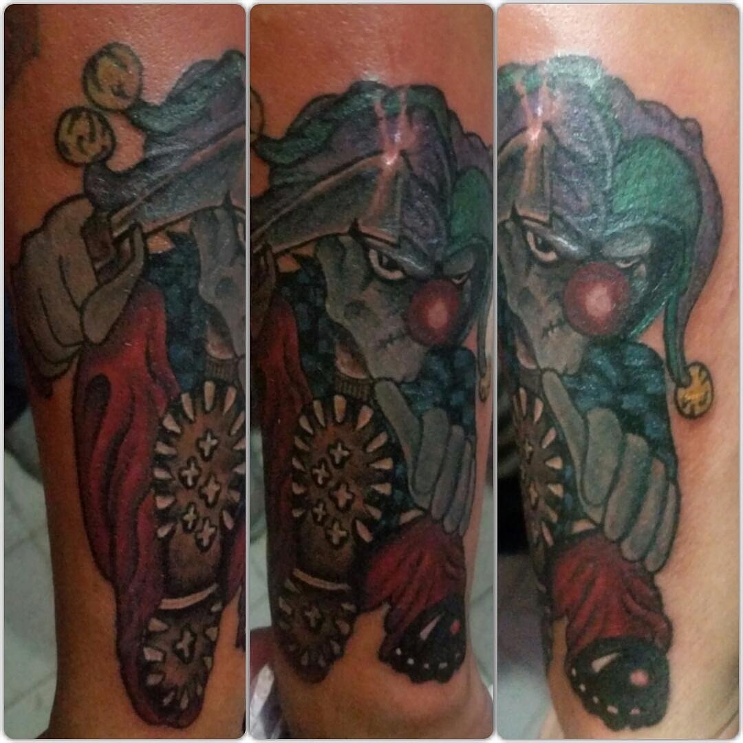 ferney2905's tweet image. #tattoo #arte #payaso