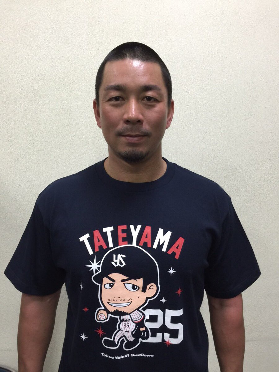 館山昌平 似顔絵Tシャツ】 各店舗およびネットショップにて絶賛発売中