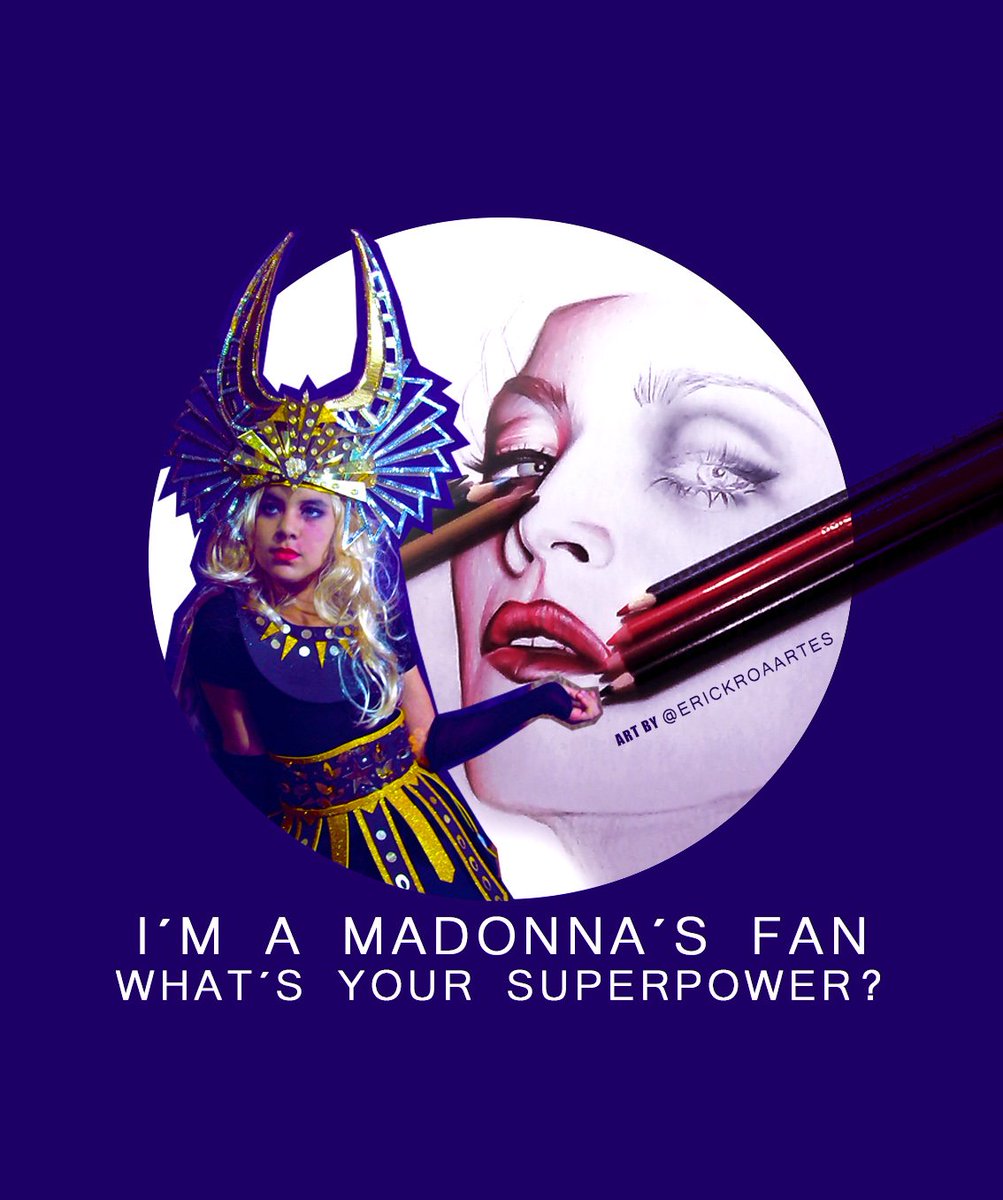 ERICKROAARTES's tweet photo. I'M A #madonnafans #whatsyoursuperpower ? my #FANART #sketch #draw and #mygirl #minimadonna 4 @madonna https://t.co/gaUrjwl9wE