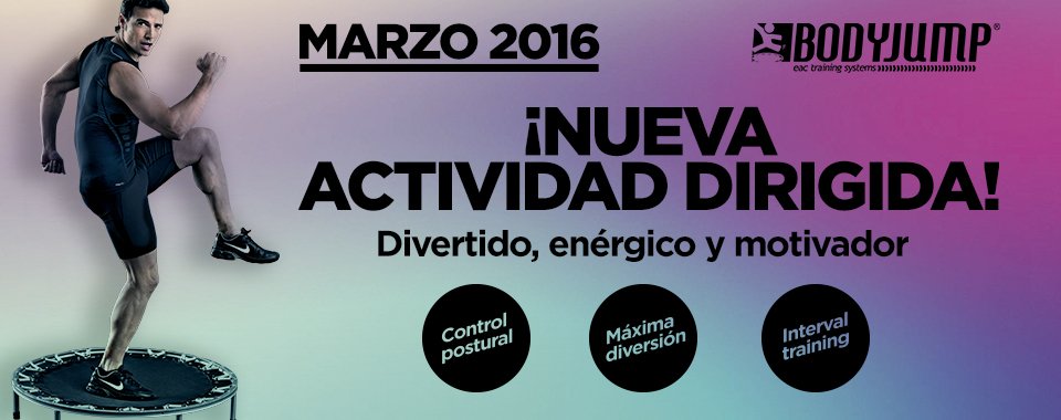 YooFitMadrid's tweet photo. A partir de marzo habrá muchas novedades, ¡avisados quedáis! #bodyjump #castellanasportsclub #Chamartín https://t.co/6NcaRfAypn
