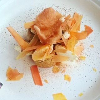 Saint-Honoré légumier par Ryuji Teshima. Surprenant et délicieux! #tasteofparis