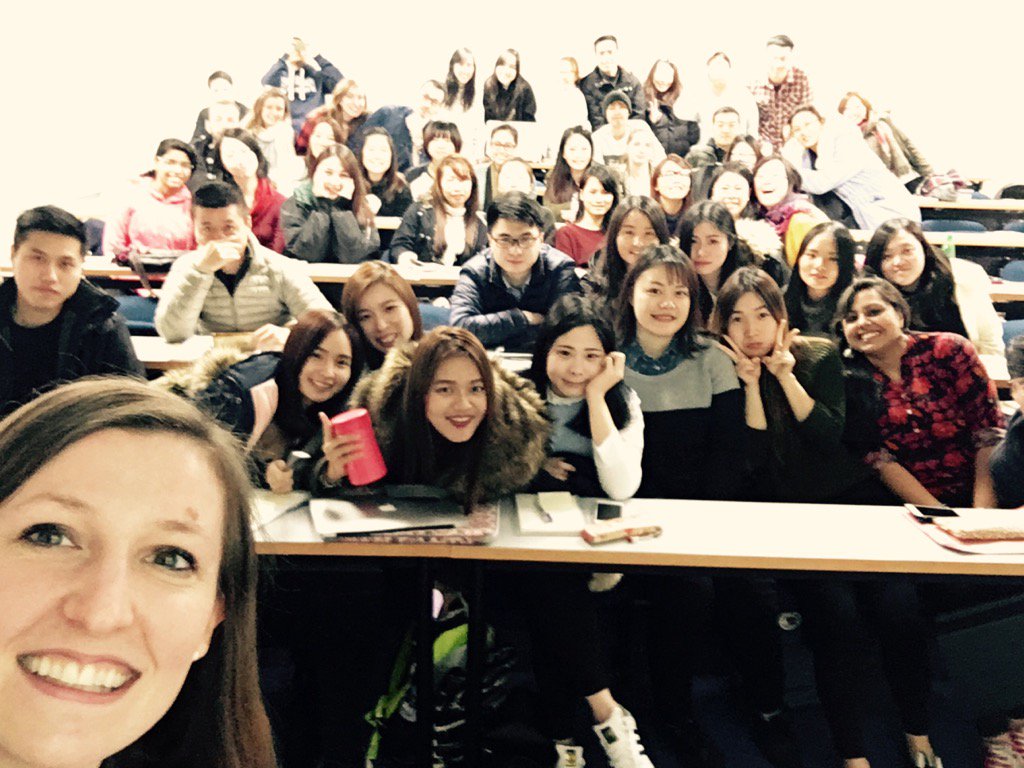 First #ihtm #ihfsm lecture #groupselfie. Look forward to cocreating our classes! #BUhospitality15 https://t.co/Pq7TgeY3Me