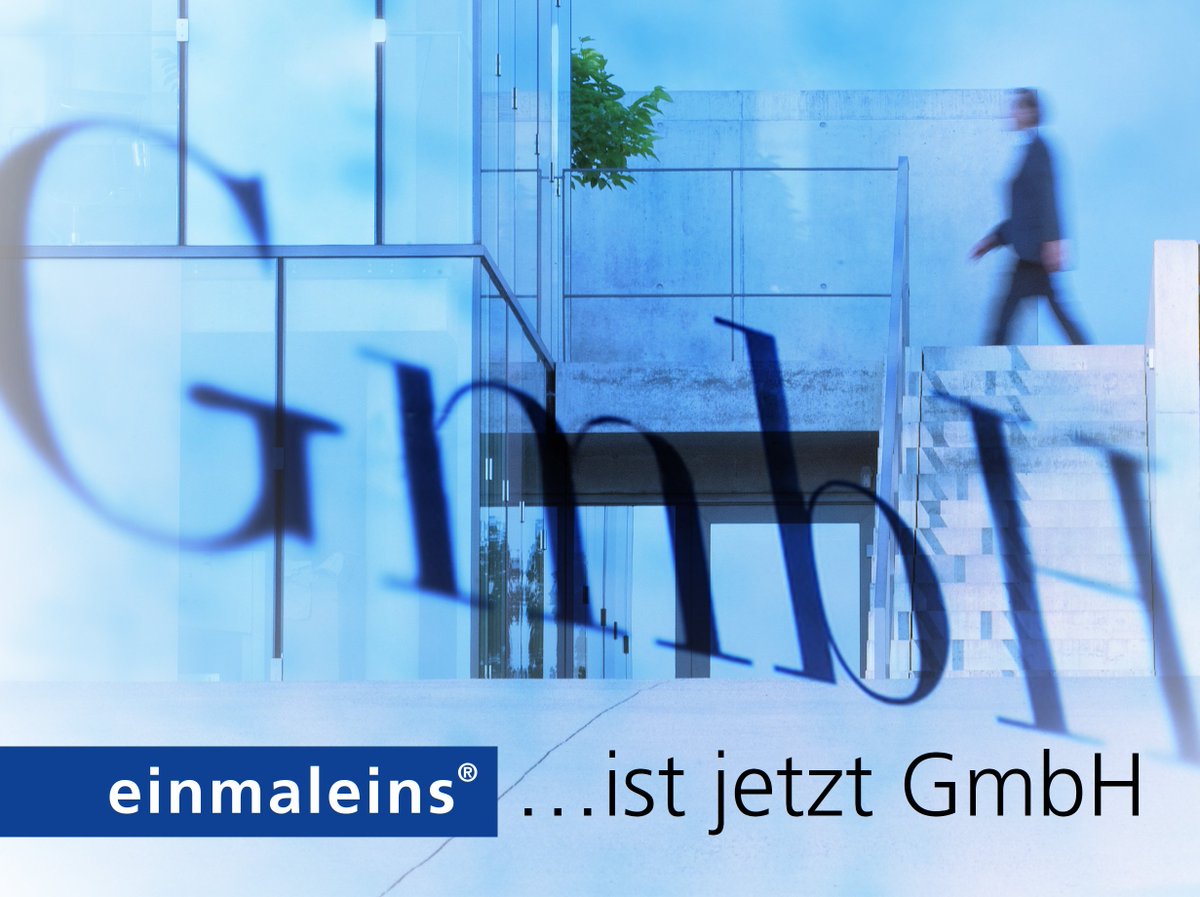 Wir sind jetzt GmbH! Ihr dürft auf unser neues CI gespannt sein… ;-) *in progress*