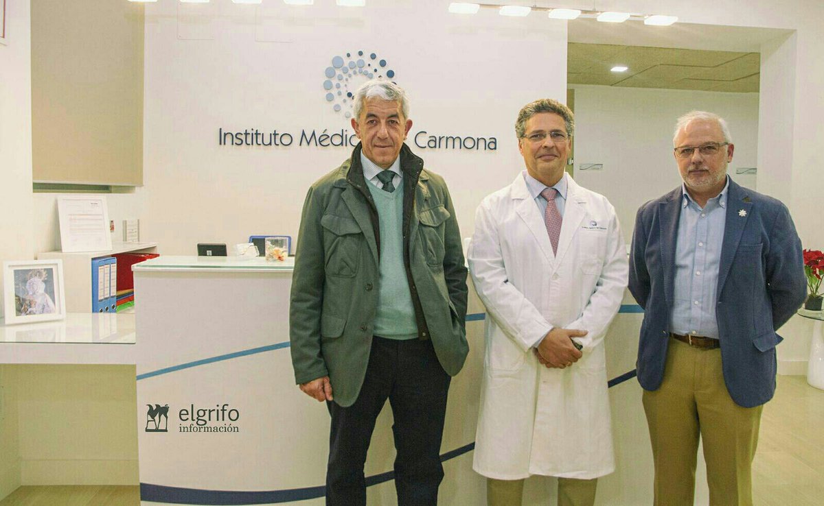 ConsejoCarmona's tweet photo. Consejo firma un acuerdo con Inst. Médico Carmona para una revisión gratuita de los costaleros de ntras Hermandades https://t.co/8TwBa34yQE