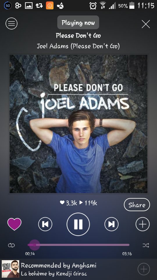 foufani_23's tweet photo. I think i love you ❤ this song is perfect 😢😍🙈🙈 @JoelAdamsMusic #AnghamiApp 💜 https://t.co/bRPvPaxlrH